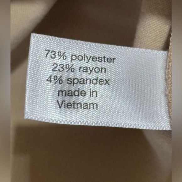 NWT Lane Bryant Perfect Drape Wide leg Pants Size 20 Khaki Tan Office Career - Picture 11 of 12